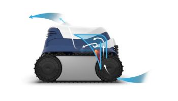 Polaris ERA 820 Robotic Pool Cleaner with Premium Transport Caddy and Cover | FERA820