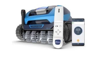 Polaris FREEDOM+ Cordless Robotic Cleaner with LiFi Remote and Charging Caddy | FFREEDOMP