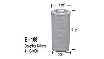 Basket for Doughboy Skimmer #1119-1000 | B-198