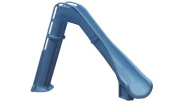 Global Pool Products Bad Axe X7 Swimming Pool Slide | Right Turn | Blue Quartz | GPPS-BAX7-BQ-R
