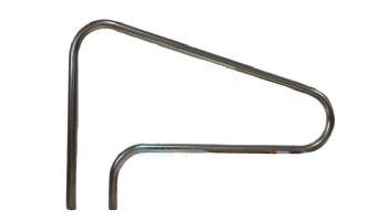 Global Pool Products Stainless Steel Classic 3-Bend Handrail | .065 | GPP-RL-C65-3BND-SS