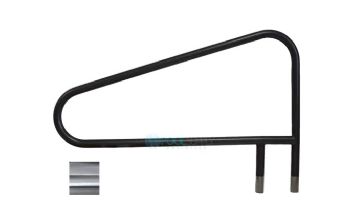 Global Pool Products Classic 3 Bend Welded Brace Handrail | .065" Wall Polished | GPP-RL-C65-3BND-WB-SS