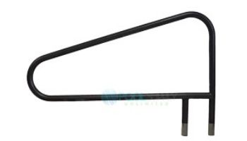 Global Pool Products Classic 3 Bend Welded Brace Handrail | .065" Wall Polished | GPP-RL-C65-3BND-WB-SS