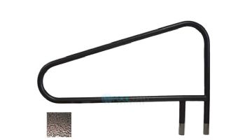 Global Pool Products Classic 3 Bend Welded Brace Handrail | .065" Wall Copper Vein | GPP-RL-C65-3BND-WB-CV