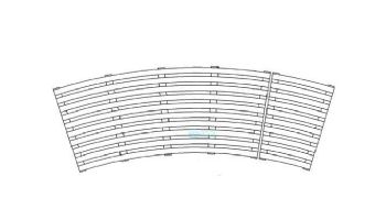 Neptune Benson Grate Radial Support | 10" White | PA-RS-10-WT 1002-7010