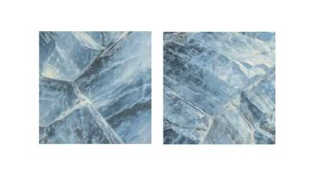 National Pool Tile Crystal Crest 6x6 Series | Light Blue | CRS-LTBLUE