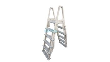 Confer Plastics 7000X Eliminator Heavy Duty Adjustable A-Frame Ladder for Above Ground Pools | Warm Gray | 7000X