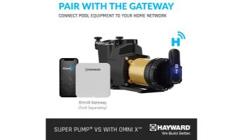 Hayward SuperPump VS 615 Variable Speed Pump with OmniX | 1.65HP 230-115V | W3VSP26615