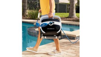 Maytronics Dolphin Explorer E25 Inground Robotic Pool Cleaner with Caddy | 99996406-XPI-KIT