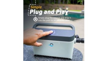 Maytronics Dolphin Explorer E25 Inground Robotic Pool Cleaner with Caddy | 99996406-XPI-KIT