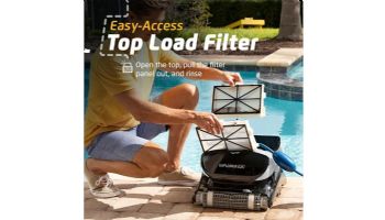Maytronics Dolphin Explorer E25 Inground Robotic Pool Cleaner with Caddy | 99996406-XPI-KIT
