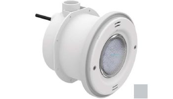 AquaStar Lite Star 20-Degree Adjustable Angle Blue LED Pool and Spa Light | 12V 9W | New Construction | Light Gray Face Plate | LS103-BLUE