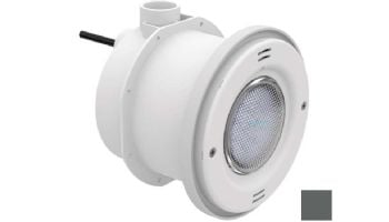 AquaStar Lite Star 20-Degree Adjustable Angle White LED Pool and Spa Light | 12V 9W | New Construction | Dark Gray Face Plate | LS105-WHITE