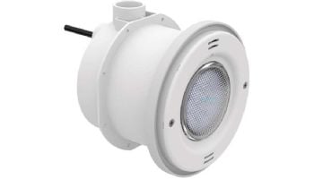 AquaStar Lite Star 20-Degree Adjustable Angle RGB + White LED Pool and Spa Light | 12V 17W | New Construction | White Face Plate | LS101-MULTI