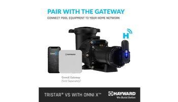Hayward TriStar VS 815 Variable Speed Pump with OmniX | 1.85HP 230-115V | W3VSP32815