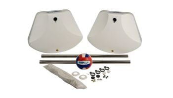 Dunn-Rite WaterVolly Pool Volleyball Net | Stainless Steel | V450