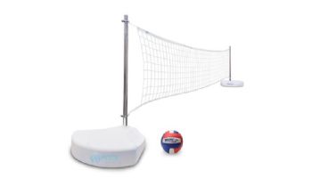 Dunn-Rite WaterVolly Pool Volleyball Net | Stainless Steel | V450