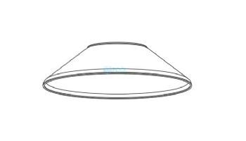 FX Luminaire JS LED Top Assembly Reflector | White | 755000