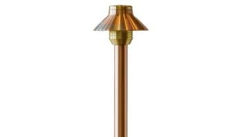 FX Luminaire SP Path Light | Copper | 12'' Riser | No Lamp | SPNL12RCU