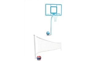 Dunn-Rite Splash+Shoot Deck Combo Stainless 2-In-1 DeckVolly and DeckShoot Sets