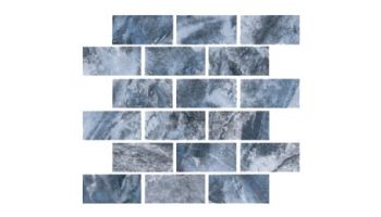 National Pool Tile Scents 1x2 Series | Blue Gray | BRC-OCEAN1X2