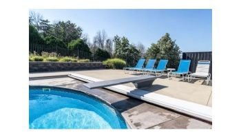 Global Pool Products GX6 6' Diving Board | Gray | No Holes | GPP-DB-GX6-G-NH