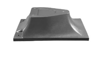 Global Pool Products 3 Bolt Base for 6' Diving Boards | No Jig | 22" Hole Pattern | White | GPP-DB-3B6NJ-W