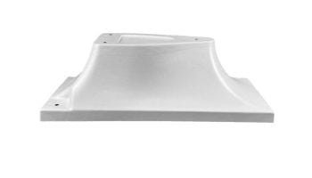 Global Pool Products 3 Bolt Base for 6' Diving Boards | No Jig | 22" Hole Pattern | White | GPP-DB-3B6NJ-W