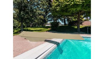 Global Pool Products 8' GX Diving Board 3 Bolt Base with Jig | Sand | GPP-DB-GX8-S-C