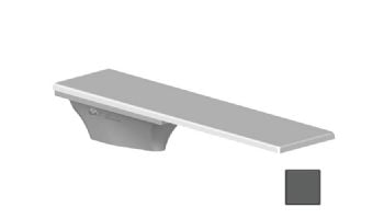 Global Pool Products 6' GX Diving Board 3 Bolt Base with Jig | White | GPP-DB-GX6-W-C