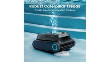 Aiper Scuba P1 Cordless Robotic Pool Cleaner | 1600 Sq. Ft. Pool Size | E1P-US