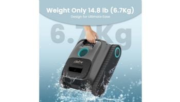 Aiper Scuba P1 Cordless Robotic Pool Cleaner | 1600 Sq. Ft. Pool Size | E1P-US