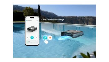 Aiper EcoSurfer P1 Cordless Robotic Pool Skimmer | Solar Charging & DC Charging | S2P-US
