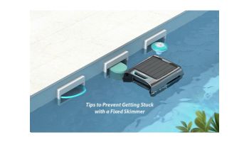Aiper EcoSurfer P1 Cordless Robotic Pool Skimmer | Solar Charging & DC Charging | S2P-US
