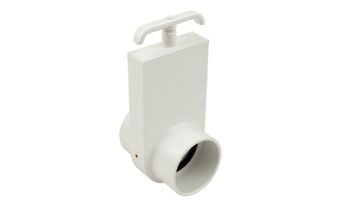 Replacement 2" White Uni-Body Slice Gate Valve | SP0401-20