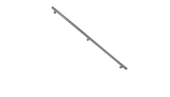 Saftron 2-Post Safety & Exercise Support Bar | .25 Thickness 1.90" OD | 5" W x 9" L | Pair | White | X-09-W | X-09 PR-W
