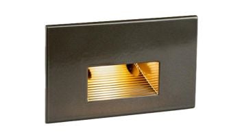 FX Luminaire RH Recessed 3 LED Warm Wall / Step Light | Bronze Metallic | RH-ZD3LED-W-RB-BZ