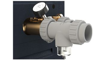 Raypak Digital ASME Propane Gas Commercial Swimming Pool Heater | 333k BTU | Cupro Nickel Heat Exchanger | 2000-2999 Ft. High Elevation | Includes (5) Burner Orifice #58 350087F | C-R336A-EP-X 010212 | B-R336A-EP-X #57 017413
