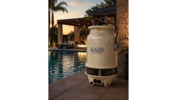 Glacier Ice Block Residential Pool Cooler | 30 GPM 20,000 Gallons | GPC-25