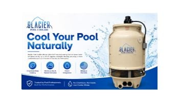 Glacier Iceburg Residential Pool Cooler | 45 GPM 30,000 Gallons | GPC-210