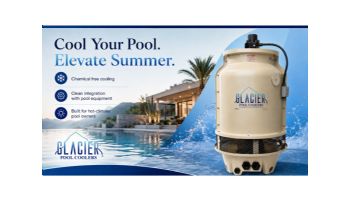 Glacier Iceburg Residential Pool Cooler | 45 GPM 45,000 Gallons | GPC-215