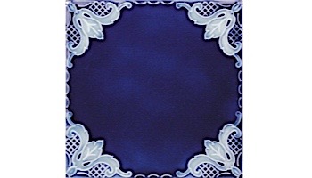 National Pool Tile Casablanca 6x6 Field Series | Cobalt Ocean | CASF320