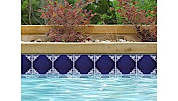 National Pool Tile Casablanca 6x6 Field Series | Cobalt Ocean | CASF320