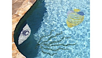 Ceramic Mosaic Regal Fish 33 in x 20 in | RF23