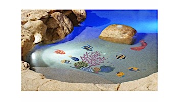 Porcelain Mosaic Wrasse Multicolor Mosaic | 4" x 1" | W60