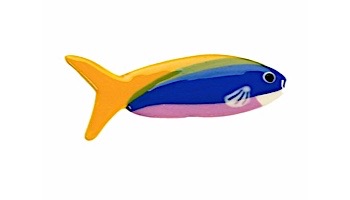 Porcelain Mosaic Wrasse Multicolor Mosaic | 4" x 1" | W60