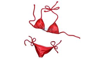 Porcelain Mosaic Bikini | Red | PORC-RB33