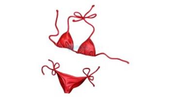 Porcelain Mosaic Bikini | Red | PORC-RB33