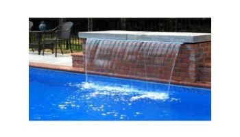 Natural Wonders Classic 36" Waterfall with | 6" Lip Back Port | Tan | 25577-339-000