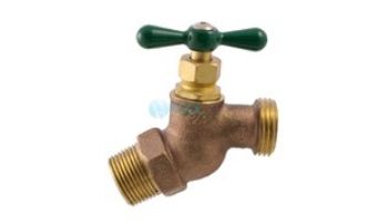 Aqualine 3/4" Brass Hose Bibb | HB-075M